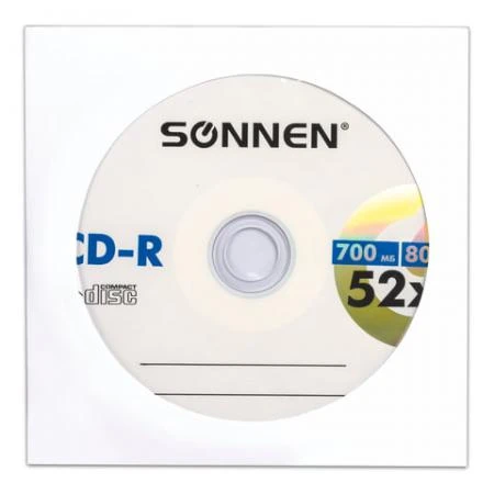 Фото Диск CD-R SONNEN