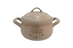 фото Горшочек с ручками и крышкой Дерево жизни Terracotta ( TLY4098-4-TL-AL )