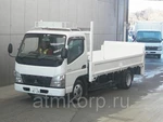 фото Грузовик бортовой MITSUBISHI CANTER кузов FE72B гв 2010 гидроборт багажник груз 2 тн пробег 16 т.км