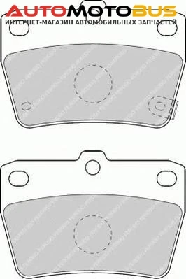 Фото Комплект тормозных колодок Ferodo FDB1531