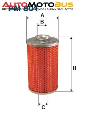 Фото Фильтр топливный FILTRON PM801