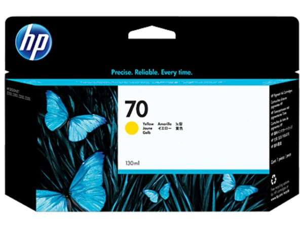 Фото HP 70 130-ml Yellow Ink Cartridge