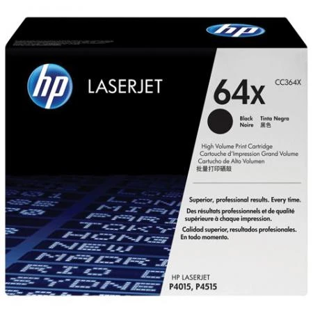 Фото Картридж лазерный HP (CC364X) LaserJet P4015/P4515, №64Х, оригинальный, ресурс 24000 стр.