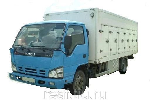 Фото Фургон для перевозки мороженого ISUZU NQR75