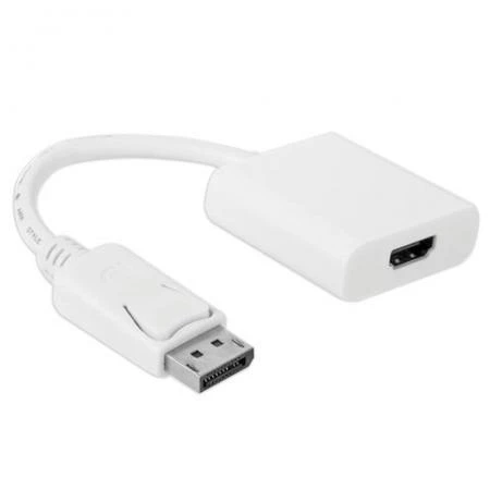 Фото Переходник DisplayPort-HDMI, CABLEXPERT, M-F, для передачи цифрового аудио-видео, A-DPM-HDMIF-002-W