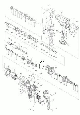 Фото Скоба MAKITA HR2610 пластинчатая