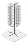 фото СТ.Г.Ж.26 Стойка вращающаяся 28 газетниц на 5 лучевой опоре