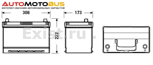 Фото Exide EB955