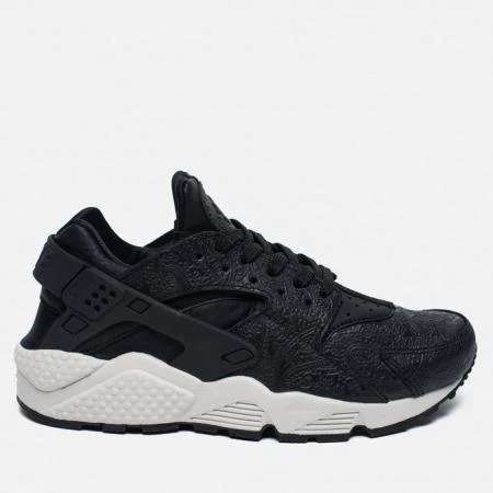 Фото Nike Air Huarache Run Premium Black/Light Bone/Dark Grey