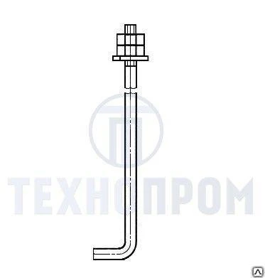 Фото Болт анкерный фундаментный изогнутый 1.1 ГОСТ 24379.1-80