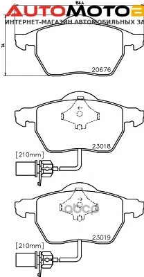 Фото Комплект тормозных колодок, дисковый тормоз DYNAMATRIX DBP1405