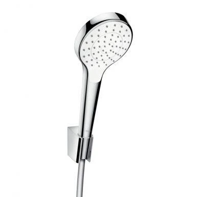 Фото Hansgrohe 26410400 Croma Select S 1jet Душевой гарнитур (хром/белый)