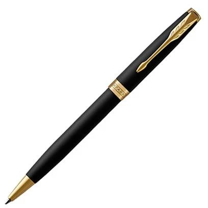 Фото Parker Шариковая ручка Matte Black GT Parker Sonnet