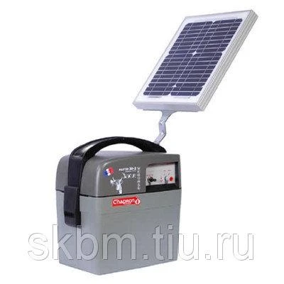 Фото Контроллер электропастуха CHAPRON MASTER 30.2 SOLAIRE - Питание от солнечной панели