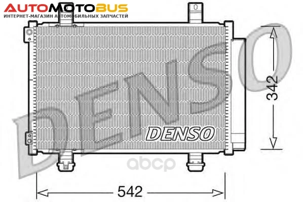 Фото Радиатор кондицинера 542×342 Denso DCN47005