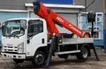 фото Автовышка Socage T-318 на шасси ISUZU ELF 7.5