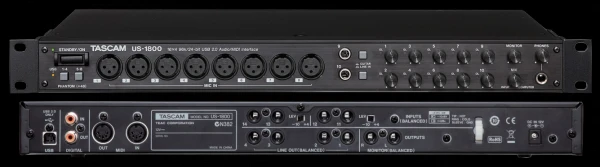 Фото USB аудио/MIDI интерфейс TASCAM US-1800