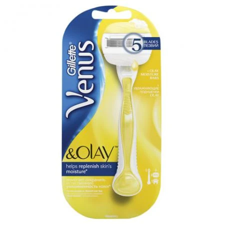 Фото Бритва GILLETTE VENUS (Жиллет Винес) "OLAY" с 1 сменной кассетой