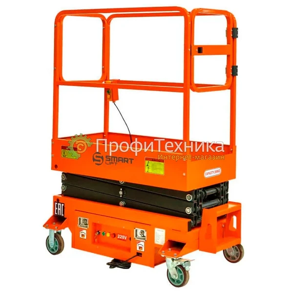 Фото Подъемник ножничный SMARTLIFT SJY-0.3-3.9 220V