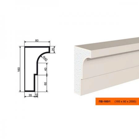Фото Подоконник ПВ-160/1