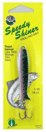 Фото Блесна Thomas Speedy Shiner 4,82 гр (1/6 oz) Расцветка... RT (RAINBOW TROUT)