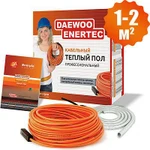 фото Кабельный теплый пол двужильный Daewoo Enertec DW25W11L