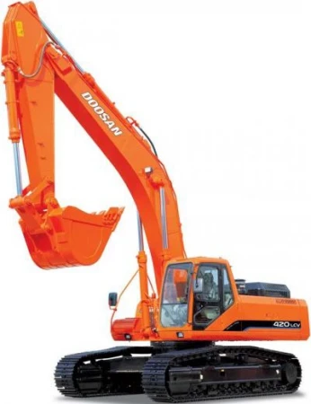 Фото Аренда экскаватора Doosan с ковшом 1.8 куб. м