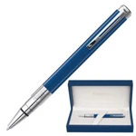 фото Ручка шариковая WATERMAN "Perspective Deluxe Obsession Blue CT", нержавеющая сталь, палладиевое покрытие, синяя