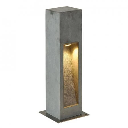 Фото ARROCK STONE 50 светильник IP44 c COB LED 6Вт (9Вт), 3000K, 350lm, серый | 231370 SLV