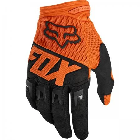 Фото Мотоперчатки подростковые Fox Dirtpaw Race Youth Glove Orange M (22753-009-M)