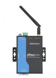 Фото NPort W2150A. 1-портовый сервер RS-232/422/485 в беспроводный Ethernet Wi-Fi IEEE 802.11a/b/g