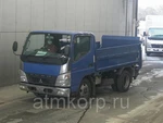 фото Грузовик бортовой MITSUBISHI CANTER кузов FE70D гв 2008 гидроборт грузопод 2 тн пробег 364 т.км