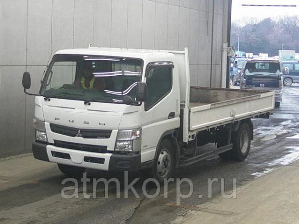 Фото Грузовик бортовой MITSUBISHI CANTER кузов FEB80 год выпуска 2012 грузоподъемность 3,5 тонны пробег 349 тыс км