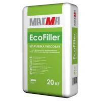 Фото Гипсовая шпатлевка 'EcoFiller' (20 кг) МАГМА