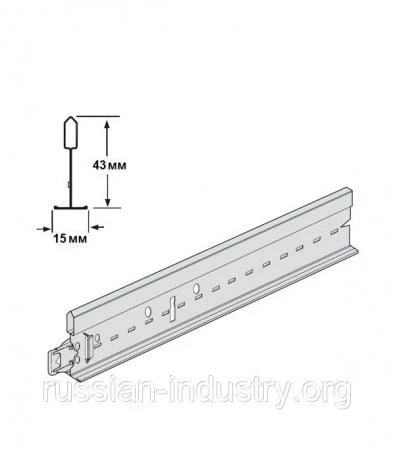 Фото Профиль к подвесному потолку ARMSTRONG Т-15 Prelude 3,6 м