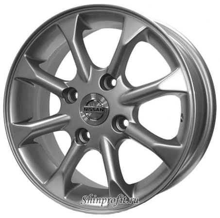 Фото Replica NS27 5.5x14/4x114.3 D66.1 ET35 Silver