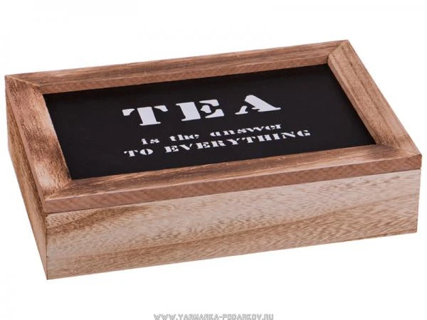 Фото Шкатулка для чая tea 22х29х8 см,