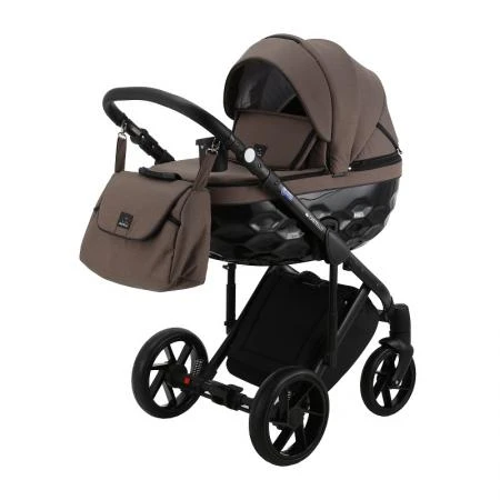 Фото Коляска 2 в 1 BeBe-mobile Castello Standart черный/коричневый