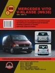 фото Mercedes Vito / Mercedes V-klasse (W638) 1995-2003 г. (+обновления 1998 г.) Руководство по ремонту и эксплуатации