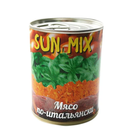 Фото Мясо по-итальянски. Готовые вторые блюда Sun Mix (340 гр.)