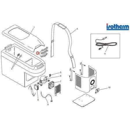 Фото Isotherm Дисплей Isotherm SEG00044AA для моделей TB15 / TB18