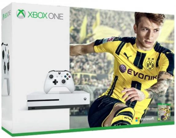 Фото Microsoft Игровая приставка Microsoft Xbox One S 1Tb + FIFA 17