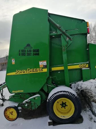 Фото Пресс-подборщик John Deere 567 б/у