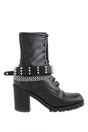 Фото KARMAS CANVAS CRYSTAL STUDDED BOOT CHAIN