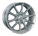 фото Replica NS58 7.5x18/5x114.3 D66.1 ET50 Silver