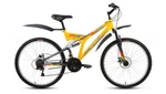 фото Велосипед FORWARD ALTAIR MTB FS 26 disc жетый/серый (2018)