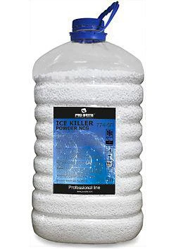 Фото Гранулированный антигололёдный реагент с гранитной крошкой- Ice Killer Powder NCG