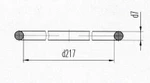 фото Д131.00.25 (Д100-01-25Б) кольцо нижнее