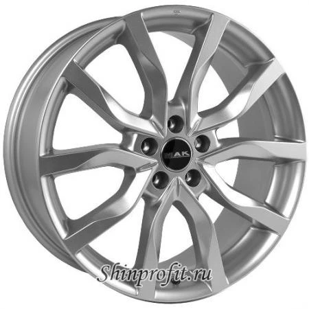 Фото Mak Highlands 7x17/5x100 D72 ET35 Silver