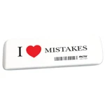 фото Резинка стирательная большая FACTIS I love mistakes